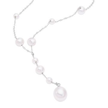 Mastoloni Rosary-Style Pearl Chain Necklace