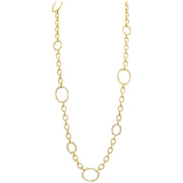 Gumuchian Carousel Convertible 18k Yellow Gold Diamond Necklace